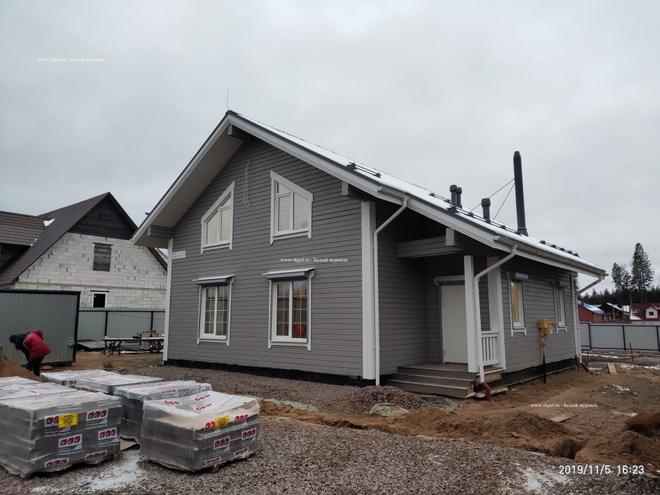 Дом их бруса в ДНП «Гранит» Дом их бруса в ДНП «Гранит»