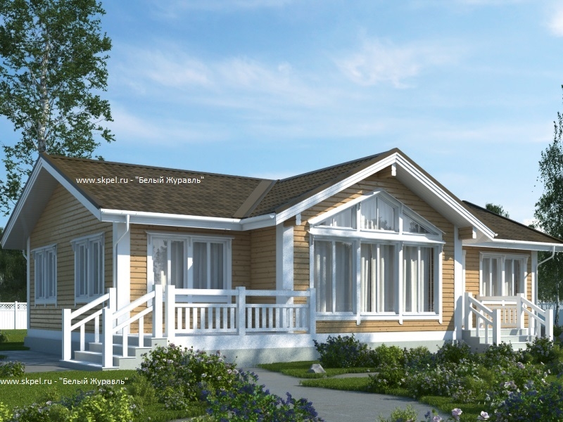 Каркасный дом 9х16 (Проект К1-5) Каркасный дом 9х16 (Проект К1-5)