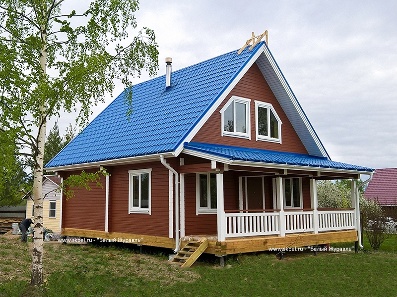 Брусовой дом в Виллози Брусовой дом в Виллози