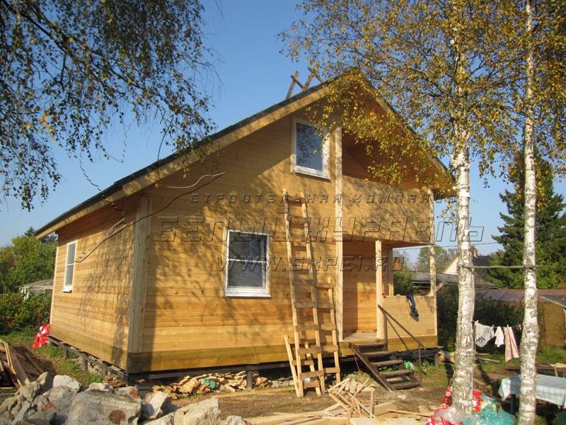 Брусовой дом в садоводстве Брусовой дом в садоводстве