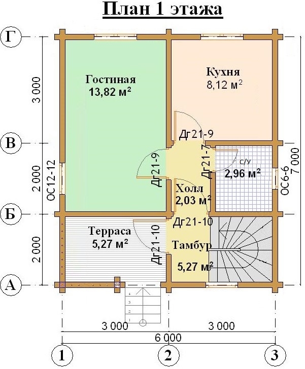Планировка №1 - Выставочный дом на выборгском шоссе. На площадке «Коттеджи в Озерках» Планировка №1 - Выставочный дом на выборгском шоссе. На площадке «Коттеджи в Озерках»