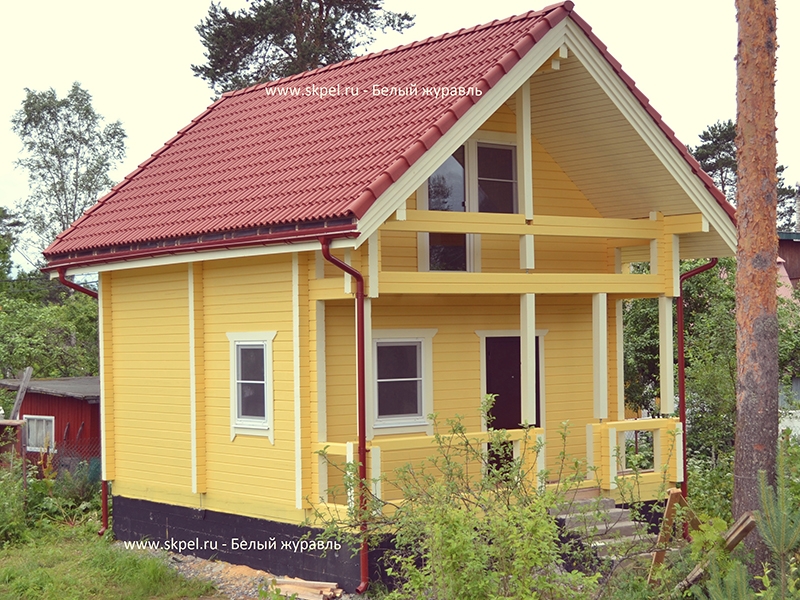 Брусовая баня в СНТ «Невский завод» Брусовая баня в СНТ «Невский завод»