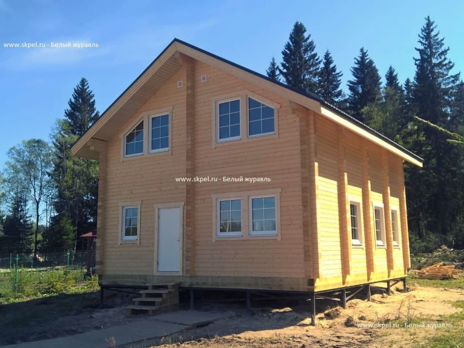 Дом из бруса в Орехово 2 Дом из бруса в Орехово 2