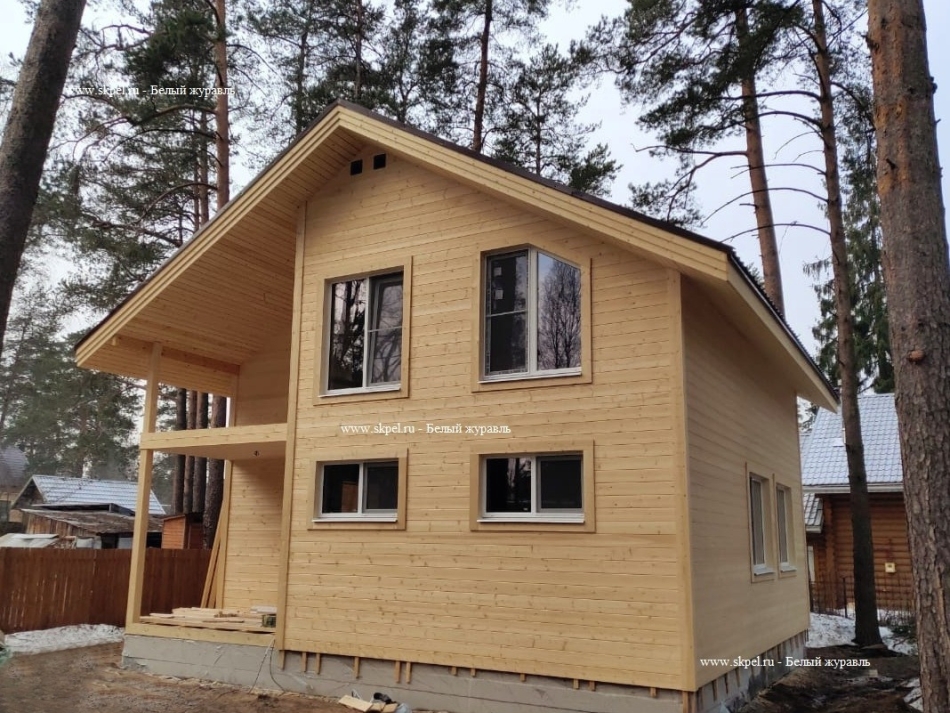 Каркасный дом в поселке Песочный Каркасный дом в поселке Песочный