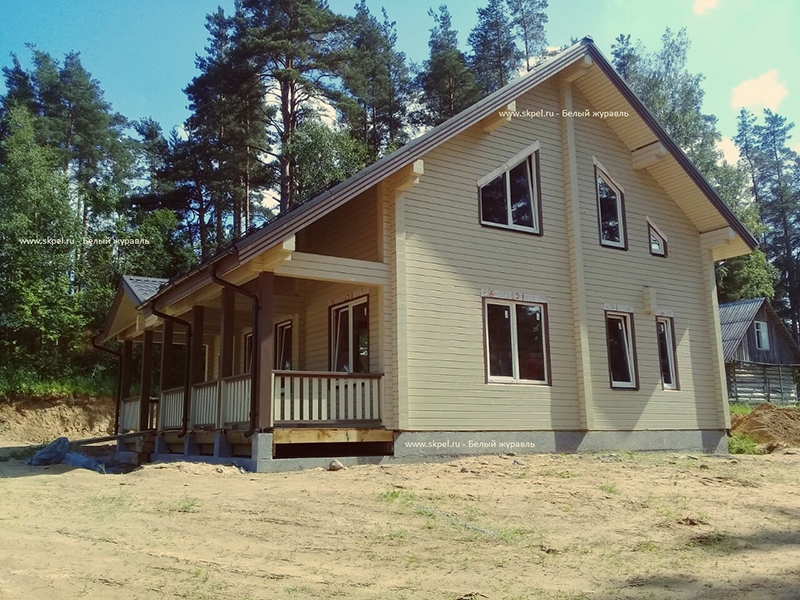 Брусовой дом в Раздолье Брусовой дом в Раздолье