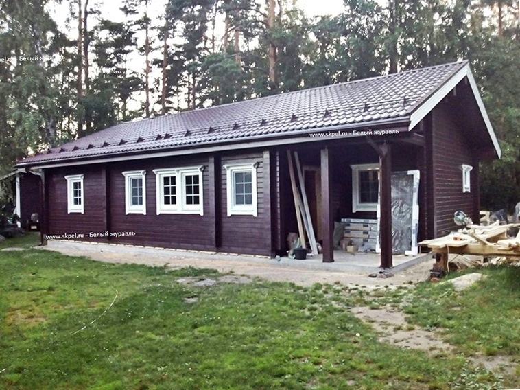 Брусовой дом в Марьино Брусовой дом в Марьино