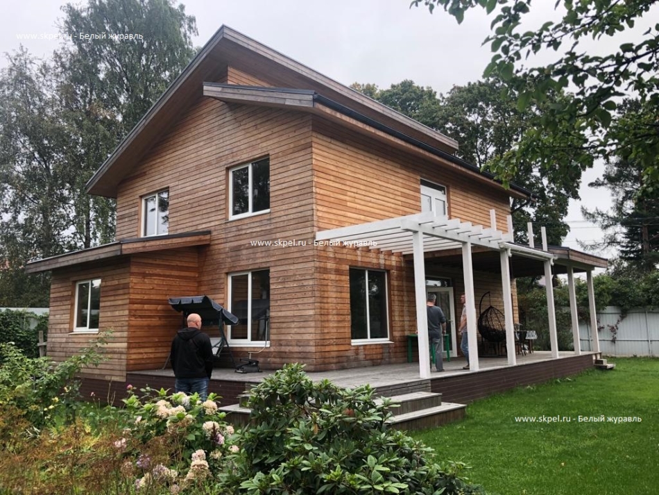 Каркасный дом в поселке Парголово Каркасный дом в поселке Парголово