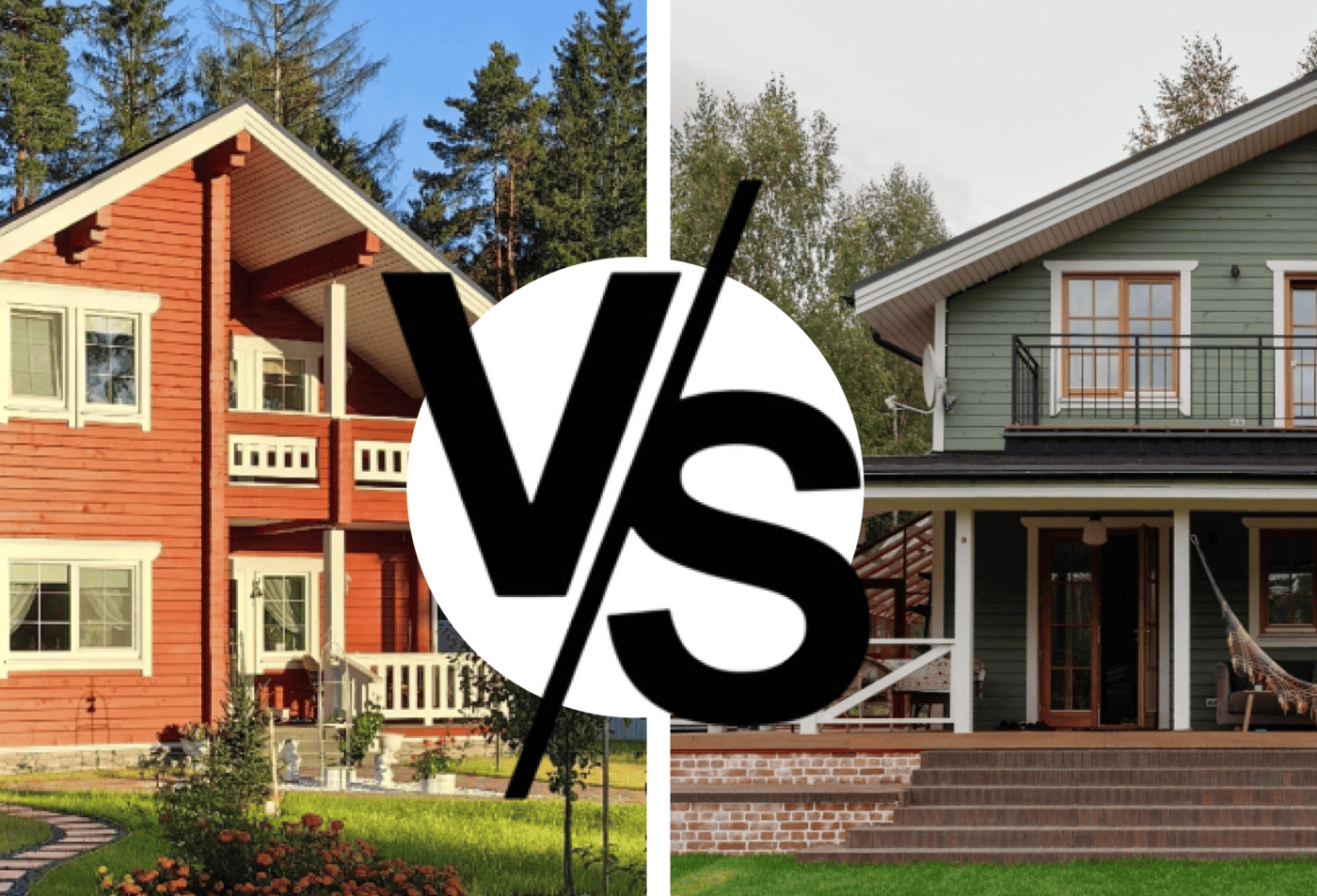 Деревянный дом: что выбрать брус или каркас?