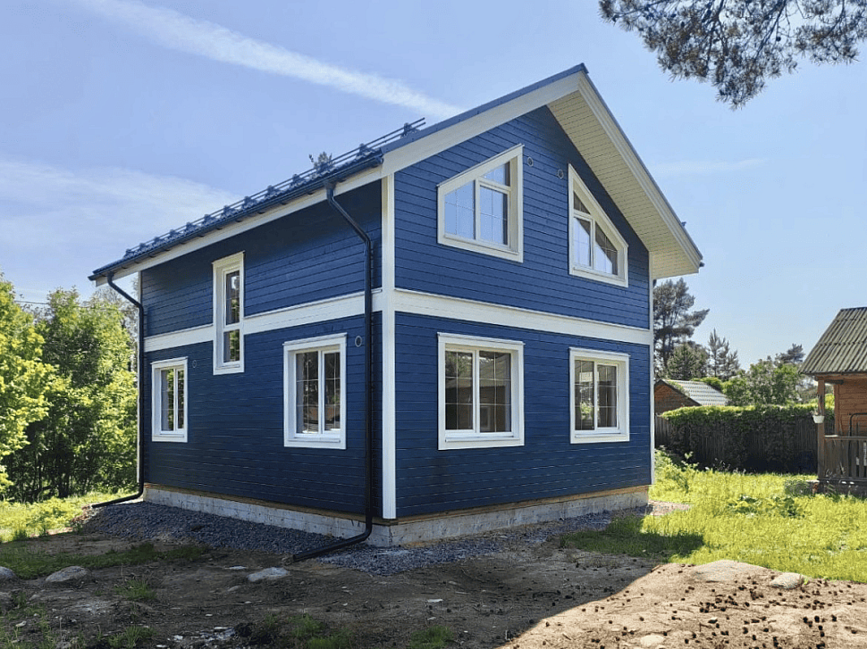 Проект каркасного дома в СНТ Дружба