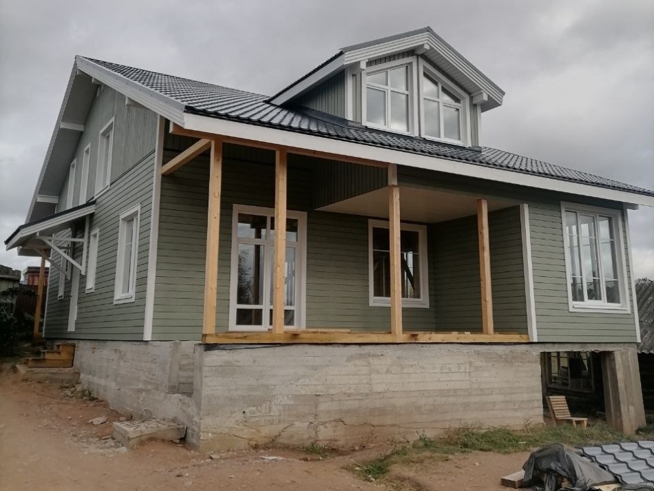 Дом в деревне Твердять