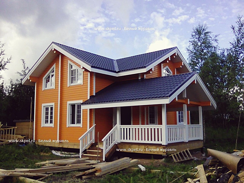 Брусовой дом в СНТ «Восход»