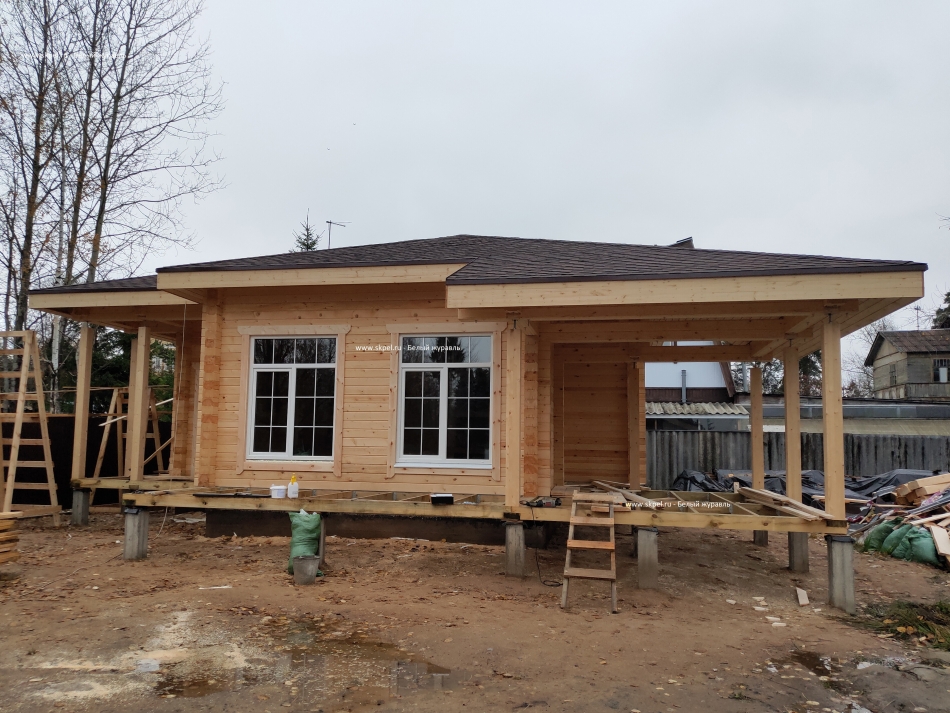 Брусовой дом в Левашово