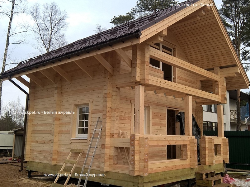 Баня в посёлке Лебяжье Баня в посёлке Лебяжье