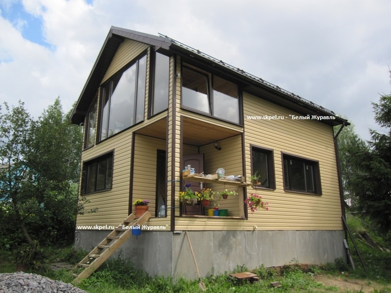 Каркасный дом в Симагине