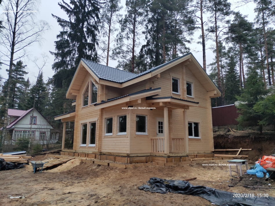 Дом из бруса в Колосково Дом из бруса в Колосково