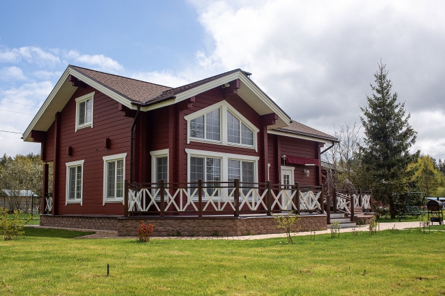 Дом из клееного бруса в Боровичах