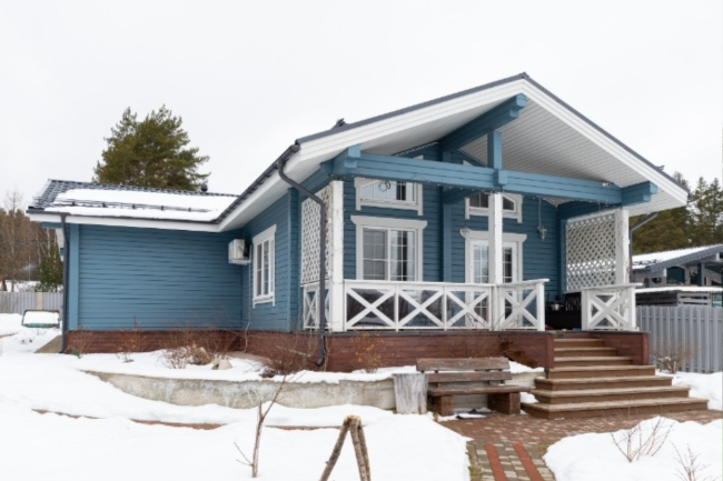 Дом из бруса в Борисово