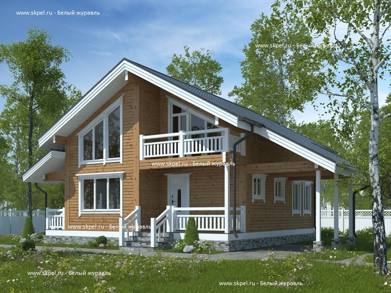 Каркасный дом 10х10 (Проект К-82) Каркасный дом 10х10 (Проект К-82)