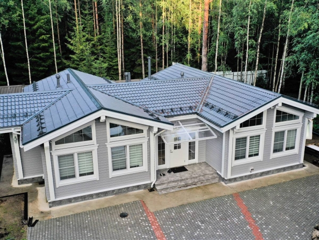 Брусовой дом в КП «Медное Озеро»