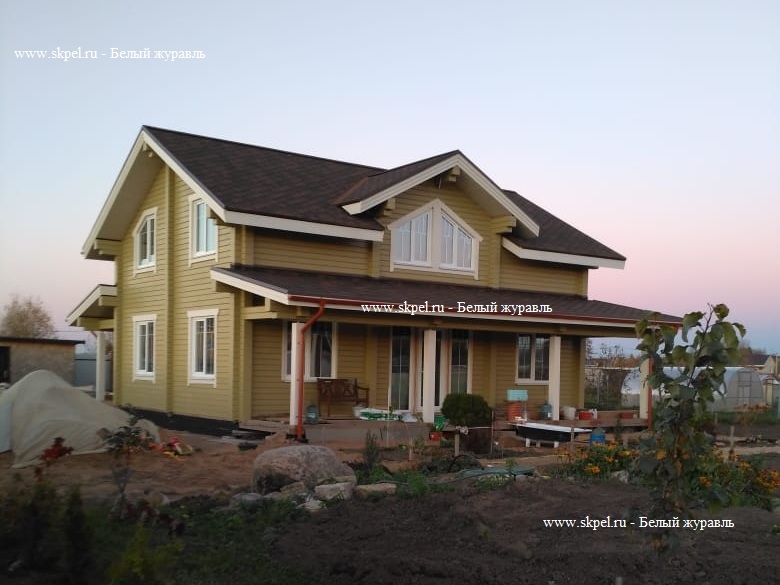 Брусовой дом в Горной Шальдихе 2