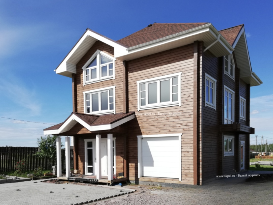 Брусовой дом в Пегелево