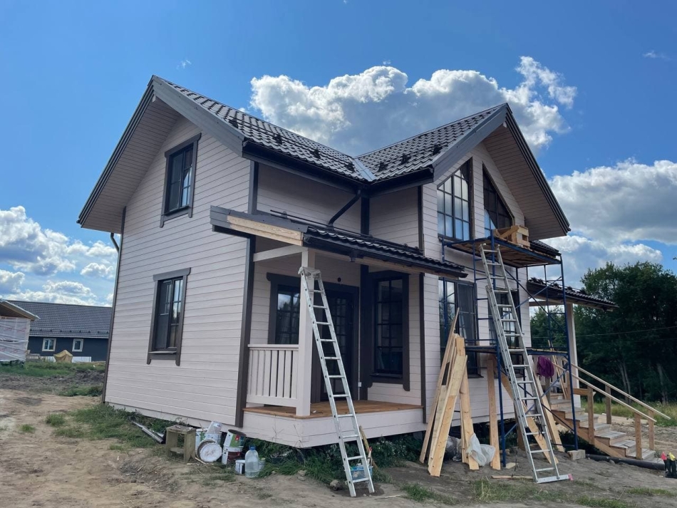 Каркасный дом в КЭПК «Большая медведица» Каркасный дом в КЭПК «Большая медведица»