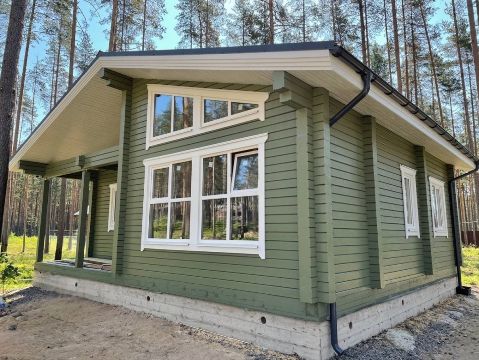 Дом из бруса в КП «Финский бриз»