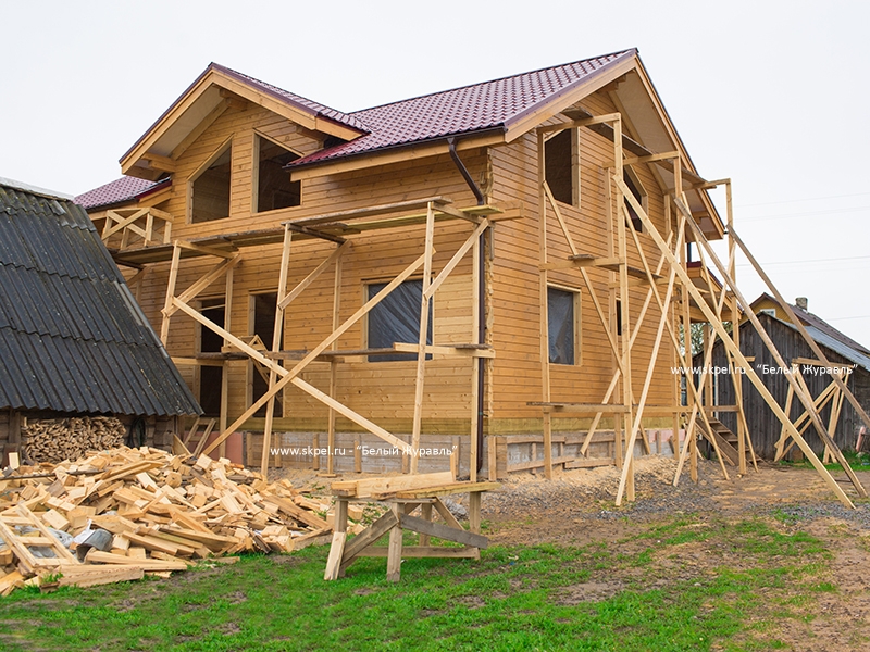Брусовой дом в Чудово Новгородской области