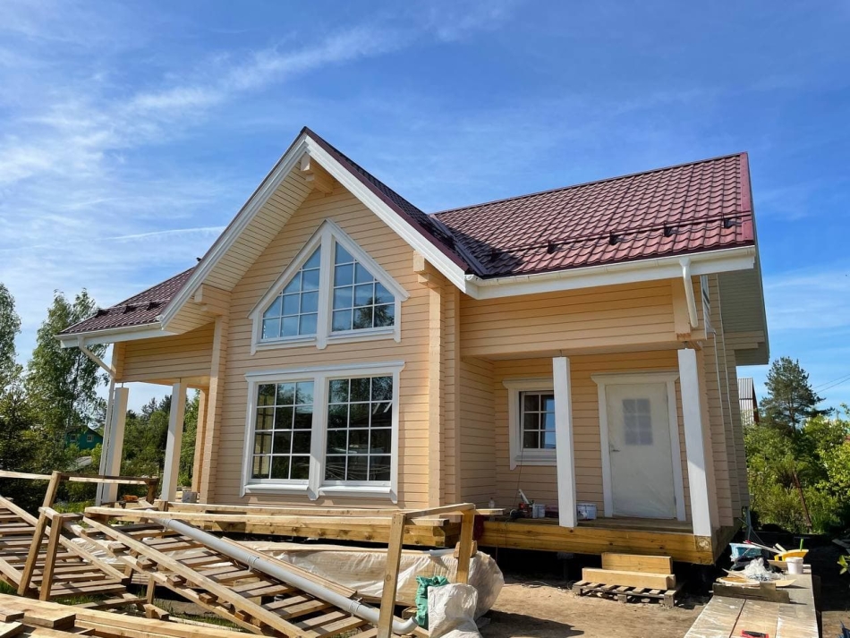 Дом из бруса в СНТ «Энергия»