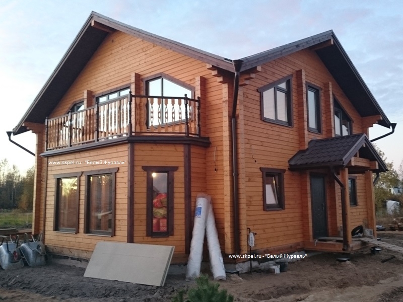 Брусовой дом в СНТ «Прилесный» Брусовой дом в СНТ «Прилесный»