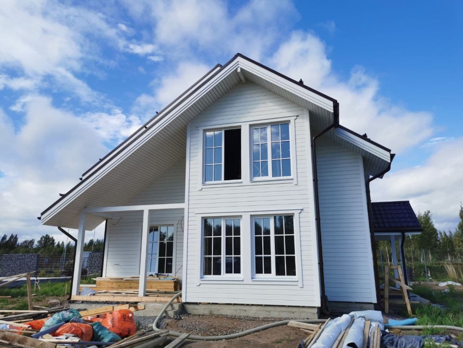 Каркасный дом в Белоострове