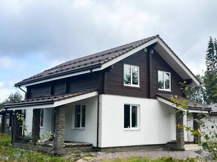 Комбинированный дом в Агалатово