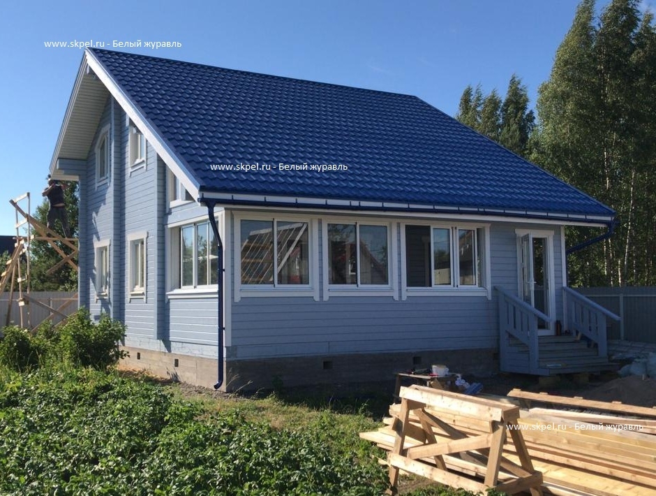 БРУСОВОЙ ДОМ В ЧЕРНОЙ РЕЧКЕ