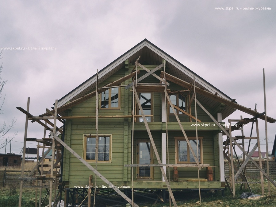 БРУСОВОЙ ДОМ В КП 