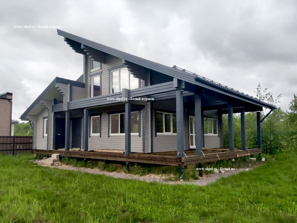 БРУСОВОЙ ДОМ В КП «ОРАНЖЕРЕЙКА» 2