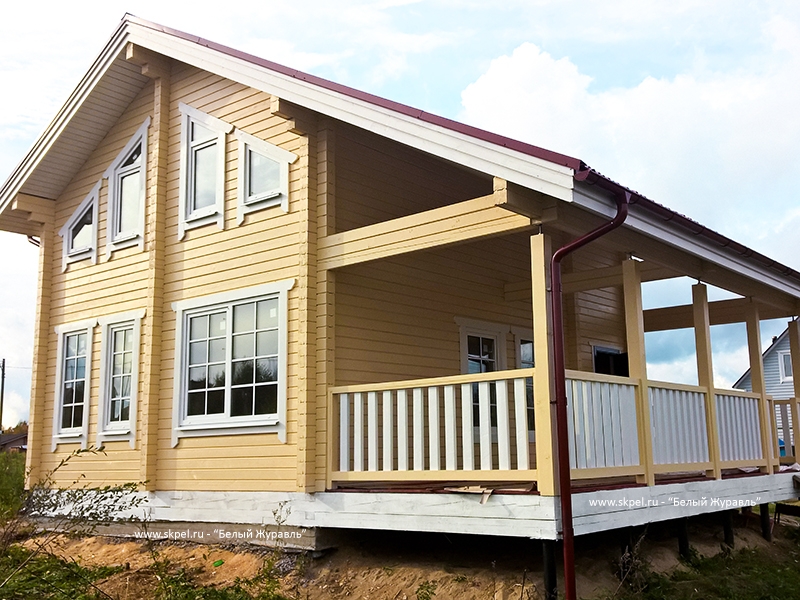 Брусовой дом в ДНП «Сосновские Озера» 2 Брусовой дом в ДНП «Сосновские Озера» 2