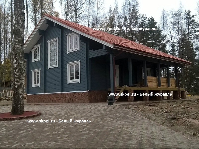 Брусовой дом на Вуоксе Брусовой дом на Вуоксе