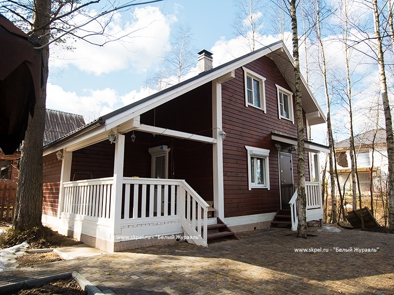 Дом из бруса в СНТ «Самоцветы» Дом из бруса в СНТ «Самоцветы»