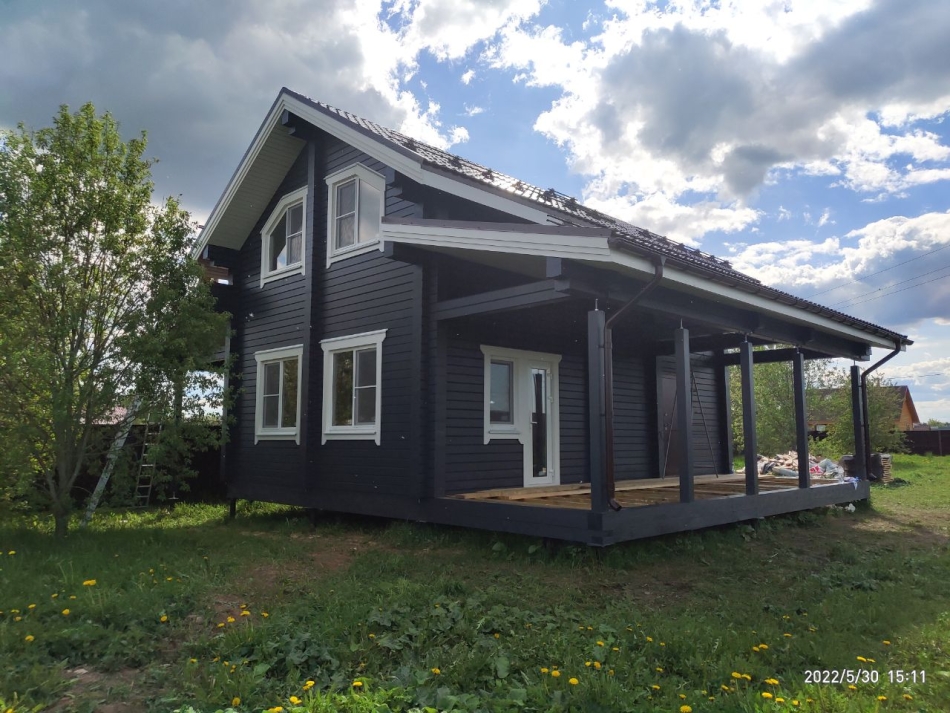 Дом из бруса в Ладоге