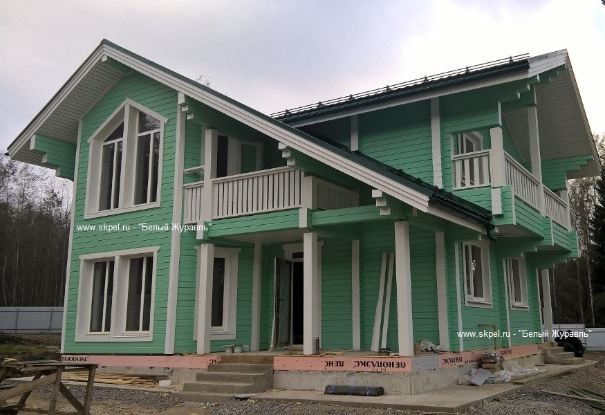 Брусовой дом в Лемболовской Твердыне Брусовой дом в Лемболовской Твердыне