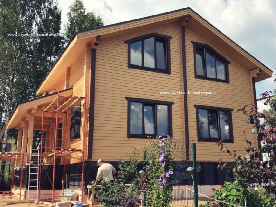 Брусовой дом  в Симагино