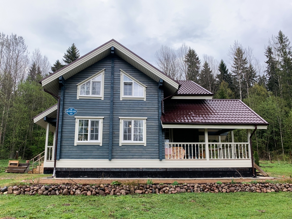 Брусовой дом в Введенском