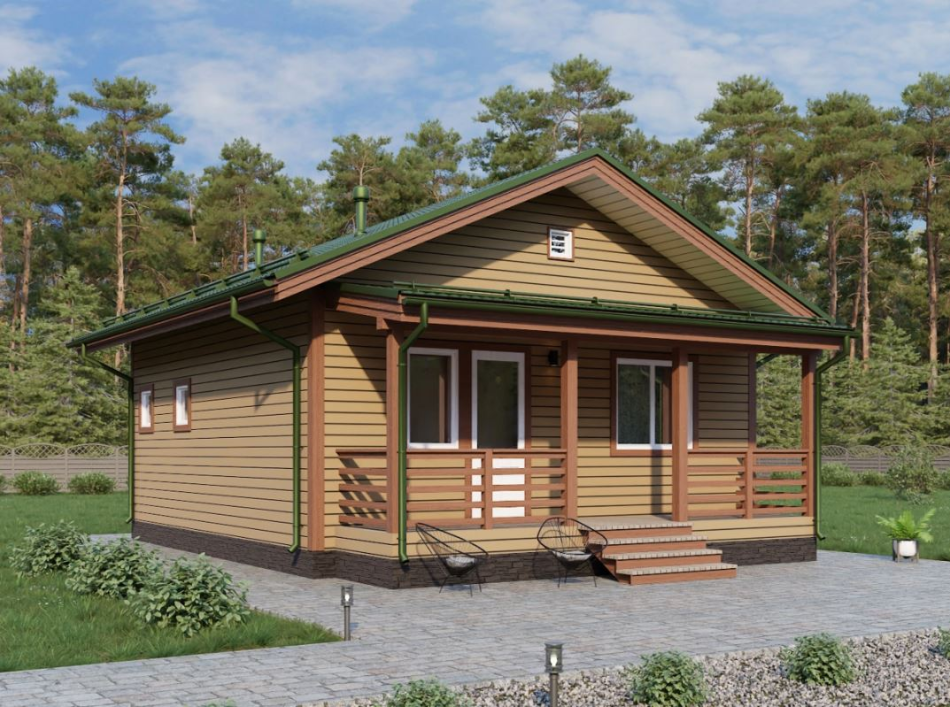 Каркасный дом Пэлла Каркасный дом Пэлла