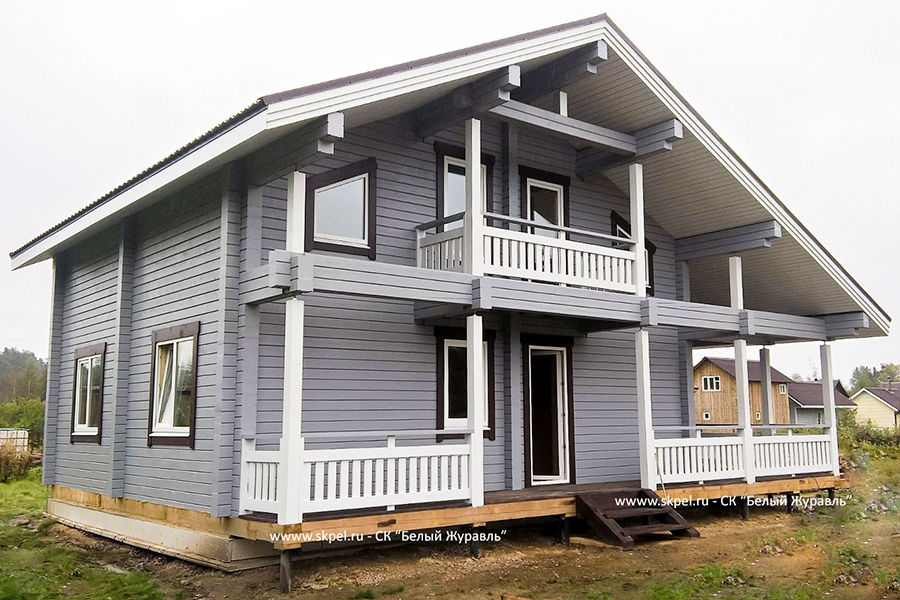 Брусовой дом в Громово