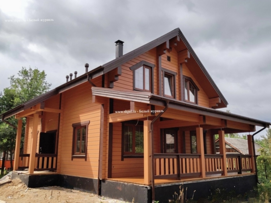 Дом из бруса в Коккорево