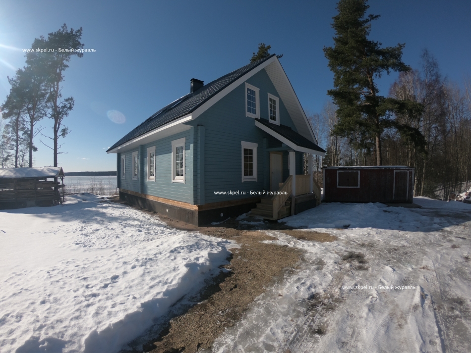 Брусовой дом в Цвелодубово