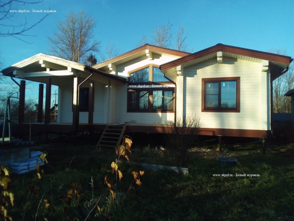 Брусовой дом (3) в Горной Шальдихе