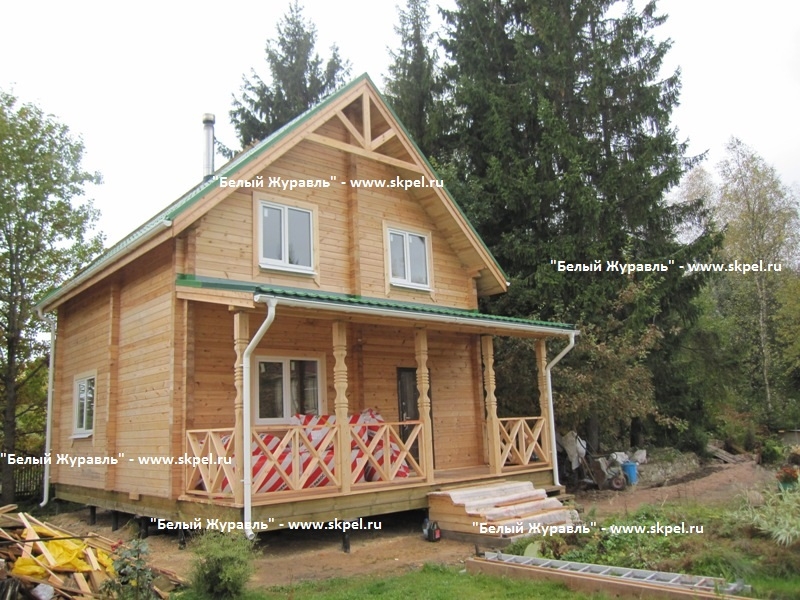 Брусовой дом под Тосно