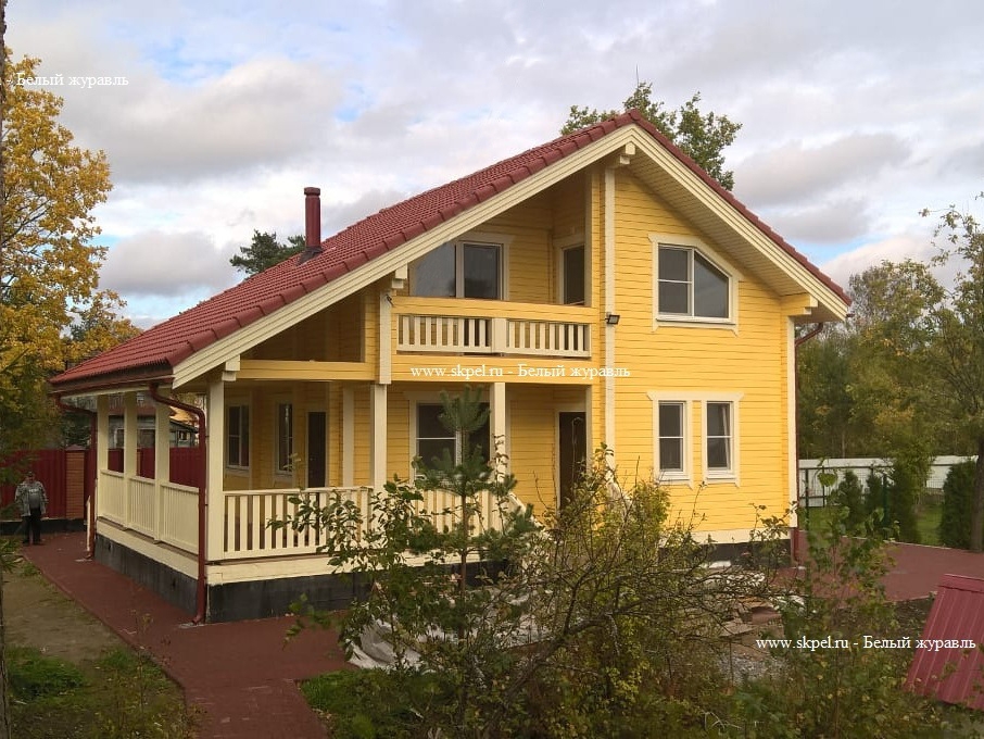 Брусовой дом в СНТ «Невский завод» Брусовой дом в СНТ «Невский завод»