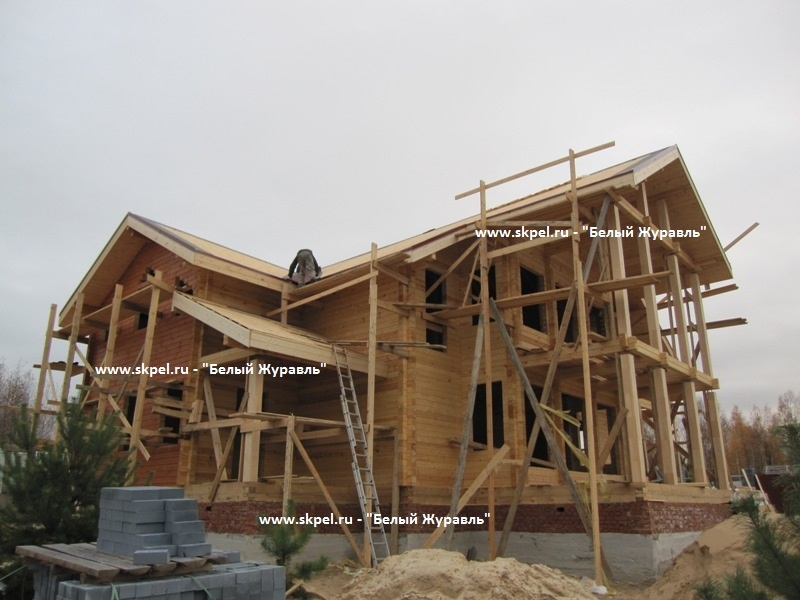 Брусовой дом в городе Городец